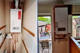 تعویض قطعات معیوب پکیج و کولر با قطعات اصلی در محل